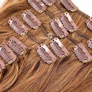 Meilleures extensions de cheveux vierges vietnamiennes à clip alignées sur les cuticules de qualité supérieure directes vendeur de haute qualité-Body Wave Straight disponible - Product Image 5