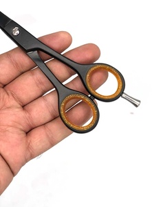 Custom Logo Stainless Steel Professional Salon <b>Barber</b> Scissors 6" Sharp <b>Blade</b> Tip Custom Design - Product Image 3