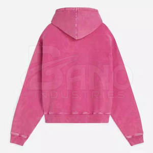 Sudaderas con Capucha de Estilo Moderno, Lavado Ácido, 100% Algodón, Felpa, Corte Regular, Ropa Casual de Invierno, Logotipo Personalizado, Transpirable - Product Image 2