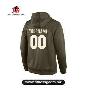 <b>Men's</b> <b>Orange</b> Hooded <b>Sweatshirt</b> Custom Name Number Heat Transfer Printing Regular Fit Casual Autumn Wear - Product Image 6