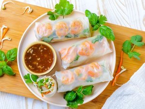 กระดาษข้าวเซาท์เมกง ราคาดีที่สุด รสจืด บรรจุภัณฑ์อาหารและเครื่องดื่มแบบแห้งในถุง โฮค มอน ดิสทริก อายุการเก็บรักษา 24 เดือน - Product Image 1