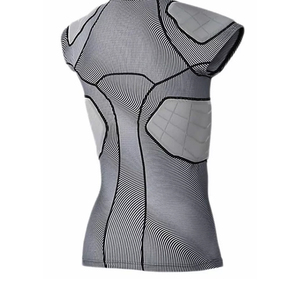 Good Quality Short Sleeve MMA Rash Guards Compression T-Shirts Protective <b>Pads</b> for Adults Boys Wholesale Goalkeeper Jersey - Product Image 3