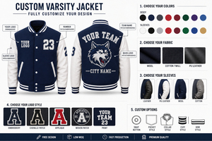 Chaqueta Varsity Personalizada con Bordado para Hombre, Chaqueta de Béisbol Letterman OEM, Chaqueta Universitaria de Lana para Hombre, Chaquetas Letterman para Exteriores - Product Image 5