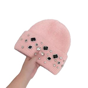 Wholesale High Quality Acrylic Casual Winter <b>Beanie</b> Custom Size Style Ready to Ship OEM Logo 3D Embroidery Warm Outdoor Wear - Product Image 4