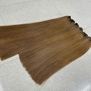 Extensiones de Cabello Humano Vietnamita Liso Natural sin Color, Súper Doble Trama, con Punta Plana, para Aplicación con Cinta Adhesiva, Paquetes de Cabello Natural - Product Image 6