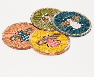 Amazing handmade classic hand embroidery <b>customized</b> choice Tree design coaster use for Tea <b>Cup</b> Home Decorative coasters - Product Image 5