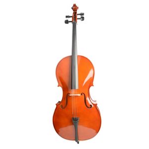 Custodia per Violoncello 4/4 Stile Retrò con Arco e Resina, Elegante Accessorio Vintage per Strumenti Musicali - Product Image 1