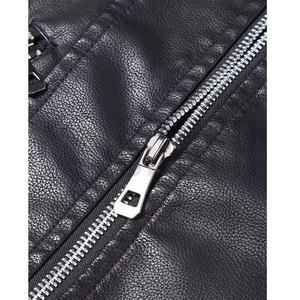 Gilet en cuir de moto de haute qualité à prix bas, logo personnalisé, léger, pour hommes - Product Image 3