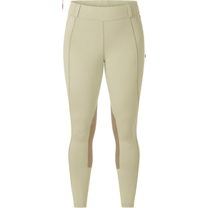 Pantalon d'équitation extensible pour femme avec patchs en silicone aux genoux, respirant, pour l'entraînement, personnalisable, vente en gros - Product Image 3