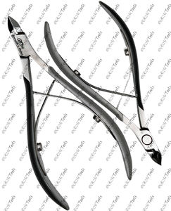 Coupe-cuticules RMH Tools, outils professionnels, bord tranchant, acier inoxydable de qualité chirurgicale, pour manucure et pédicure, OEM personnalisé - Product Image 3