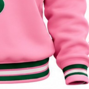 Pink Women Casual Crewneck <b>Sweatshirt</b> Sisterhood Graphic <b>Heart</b> Design Knitted Rib Trim Long Sleeve Pullover Custom Fashion - Product Image 4