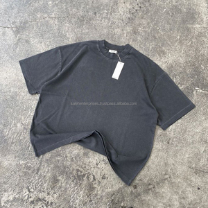 Camiseta Personalizada para Hombre, 100% Algodón, 220g, Talla Grande, Transpirable, de Secado Rápido, Estilo Vintage Lavado, con Diseño Personalizado, Ropa Urbana - Product Image 2