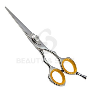 Professional Silver Hair Cutting Shears with Slim Blade Design Sharp Edge Barber Scissors for Precision Detailing - Product Image 1