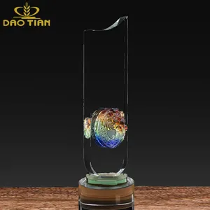 Grosir Kristal Optik Terdekat Pin Kolom Golf Piala Piala Kustom Laser Engraving Nama