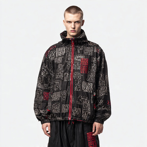 Waterproof Wind Resistant Soft Shell Jacket Men Waterproof Zipper Soft Shell Jackets Men's Hiking Softshell Hoodie Mens - Product Image 4