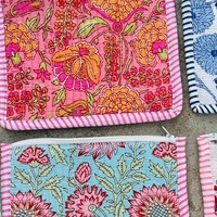 Tas Selempang Wanita Motif Kotak Kanvas Berhias Manik-Manik, Tali Rantai, Ritsleting, Model Flat Pouch untuk Pesta Pernikahan