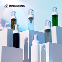 Bouteilles en plastique de 500 ml étanches et hermétiques pour soins de la peau, shampoing, revitalisant, lotion, masque facial, perruques, avec étiquette autocollante personnalisée