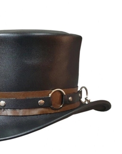 Chapeau de cowboy en cuir occidental de qualité supérieure, style ranch, rodéo, équestre, mode outdoor, large bord, fait main, qualité classique - Product Image 5