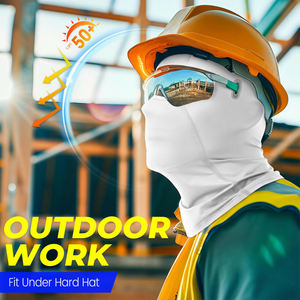 Balaclava en soie glacée sur mesure, confortable pour la conduite, la course, le cyclisme et la randonnée, utilisation sportive en extérieur, douce, coupe-vent, balaclava d'été - Product Image 4