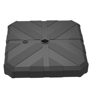 Ombrellone da Giardino e Patio con Palo in Acciaio Inossidabile - Forma Quadrata per Spiaggia e Uso in Hotel/Ristoranti - Product Image 2
