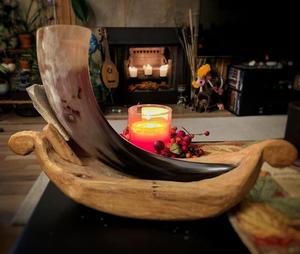 Vaso de Vidrio Rústico con Soporte - Product Image 6