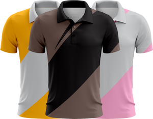 Camiseta Deportiva de Manga Corta Tejida Personalizada para Hombre para Clubes/Escuelas |   Impresión por Transferencia de Calor de Marca Privada OEM, Secado Rápido y Transpirable - Product Image 1