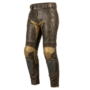 Pantalones de Motocicleta Unisex de Cuero de Primera Calidad para Todas las Estaciones, Cómodos, Transpirables, Flexibles, con Características de Seguridad, para Uso Prolongado, de Alta Calidad - Product Image 1