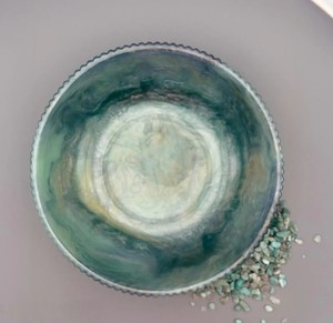 Handmade Resin Bowl Best Quality Stylish Serving Bowl for Modern Kitchen Dining Table Decoration <b>Home</b> <b>Essentials</b> - Product Image 1