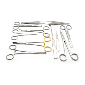 Kit de Esterilización Quirúrgica con Porta Agujas Olsen Hegar, Inserto TC, Juego de Instrumentos Quirúrgicos Veterinarios de Alta Calidad para Precisión - Product Image 1