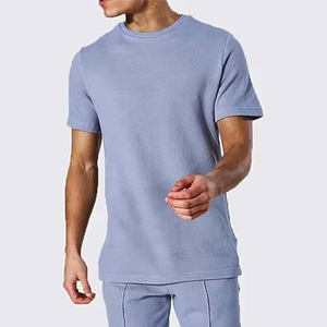 ชุดเสื้อยืดผู้ชายผ้าฝ้ายถัก 100% แห้งเร็ว - Product Image 3