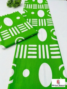 Premium Batik Rib Cotton <b>Fabric</b> Ankara Custom Waterproof Medium <b>Weight</b> OEM ODM Fashion Garments Bags Supplier - Product Image 6