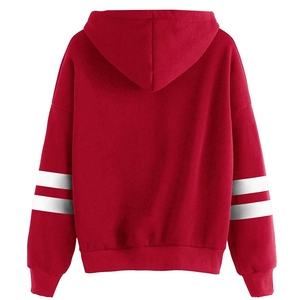 Pull tendance en molleton épais 70% coton 30% polyester pour femme, idéal pour l'hiver, service OEM, design personnalisé - Product Image 5