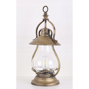 Wholesale Customizable <b>Brass</b> <b>Lantern</b> with Clear Glass Shade Durable Finish for Home Decoration - Product Image 1