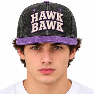 หมวกแก๊ปแบบ Snapback สำหรับทุกเพศ เหมาะสำหรับสตรีทแวร์สมัยใหม่ สไตล์ลำลองประจำวัน และการเดินทาง - Product Image 1