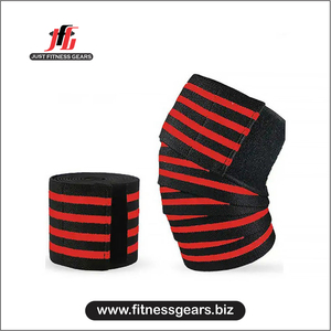 Genouillère de compression respirante en nylon et coton avec logo personnalisé et fermeture auto-agrippante pour la musculation et le powerlifting - Product Image 3