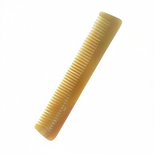 Handmade Eco-Friendly Buffalo Horn Hair <b>Comb</b> <b>Wide</b> Tooth Natural <b>Comb</b> for Curly Thick Long Hair Care Styling Other Crafts Product - Product Image 2