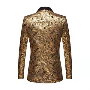 Blazer de Negocios para Hombre, Económico, OEM, con Parches, Cuello en V, Manga Larga, Resistente al Viento y Transpirable (Oficina/Formal) - Product Image 5