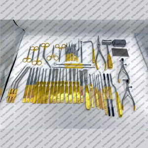 Ensemble d'instruments chirurgicaux de base pour la chirurgie générale, kit médical, acier inoxydable de qualité médicale, norme allemande, ensemble de chirurgie générale - Product Image 1