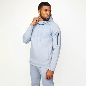 Sweat à capuche en molleton 100 % coton de qualité supérieure pour homme, coupe ajustée, style unique, vente en gros - Product Image 2