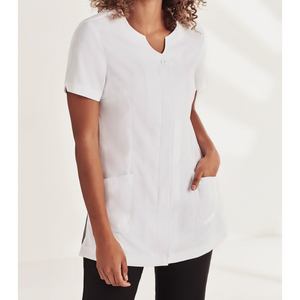 Uniforme de Salón de Belleza para Mujer, Túnica de SPA con Cierre Frontal, Uniformes de Alta Calidad al por Mayor para Mujer - Product Image 4