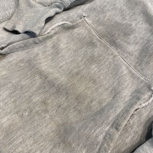 <b>Top</b> Men's Distressed Regular Fit Hoodies 100% Cotton Fleece Eco-Friendly Winter <b>Thermal</b> Customizable Best Selling - Product Image 6