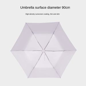 Sombrilla Portátil Ultraligera, Compacta y de Doble Uso, con Protección UV contra el Sol y la Lluvia, Fabricada por Now - Product Image 6