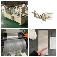 Máquina Automática para Servilletas de Papel Multidobladas con Impresión en Relieve y Corte desde Rollo Jumbo