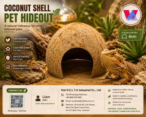 Casita de Coco para Pájaros, Escondite de Coco para Loros, Pájaros, Hámsters y Mascotas Pequeñas |   Duradero y Ecológico |   Precio de Fábrica al por Mayor - Product Image 6