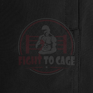 Shorts de jogging pour hommes en coton respirant, couleur unie noire, taille élastique, nouvelle collection 2026, confortables, du meilleur fournisseur - Product Image 6