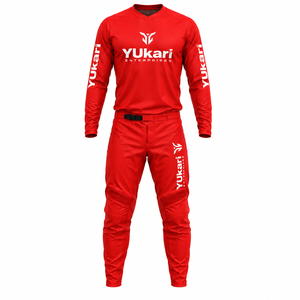 Conjunto de Ropa de Ciclismo MTB Personalizada, Transpirable, de Secado Rápido, con Estampado, Jersey y Pantalones MX para Motocross Todoterreno, Unisex, Invierno, Todas las Temporadas - Product Image 4