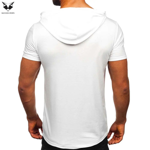 ผู้ผลิตเสื้อผ้าขายส่ง รับผลิตเสื้อฮู้ดดี้สีขาวสำหรับผู้ชาย พร้อมปักโลโก้ตามแบบที่ต้องการ - Product Image 2