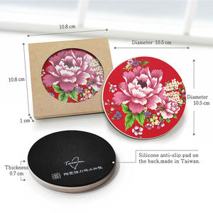 แผ่นรองแก้วเซรามิกดูดซับน้ำสำหรับตกแต่งบาร์บ้านโรงแรม - Product Image 2