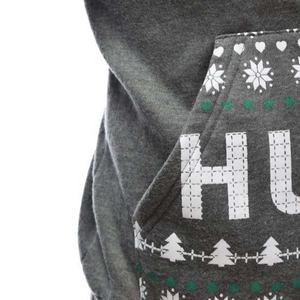 เสื้อฮู้ดกระเป๋าสวมหัวแขนยาวกันรอยยับสำหรับทุกเพศเสื้อฮู้ดกระเป๋าจิงโจ้สำหรับใส่ได้ทั้งชายและหญิง - Product Image 5