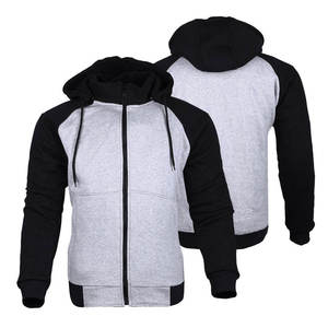 Sudadera con Capucha de Invierno para Hombre, Diseño Moderno y Personalizado con Logotipo Bordado, Manga Raglán, Color Sólido, Corte Regular, Venta al Por Mayor - Product Image 1